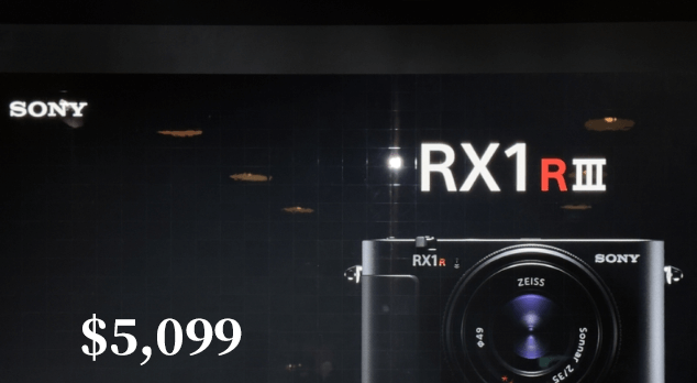 Sony RX1R III price