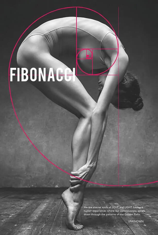 Based on the Fibonacci sequence