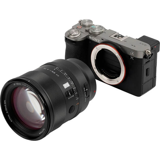 The new Viltrox 85mm f/1.4 FE lens