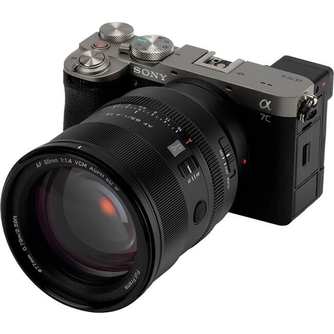 The new Viltrox 85mm f/1.4 FE lens