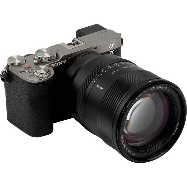 The new Viltrox 85mm f/1.4 FE lens