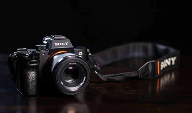 Mirrorless camera picture