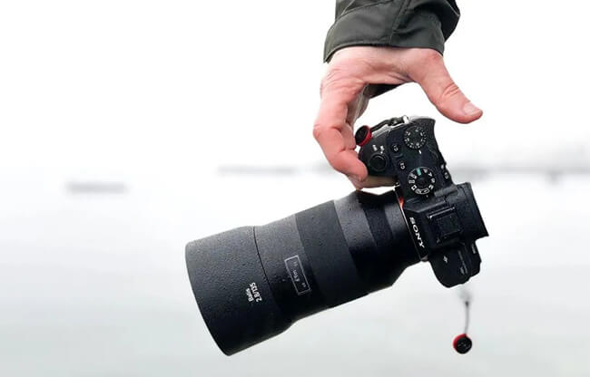 Mirrorless camera picture