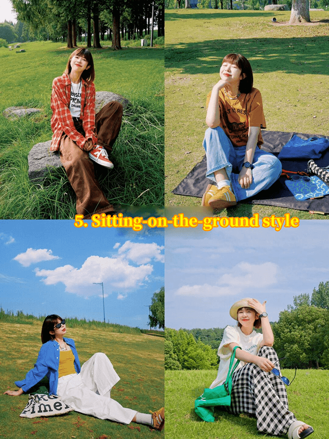 Sitting-on-the-ground Style