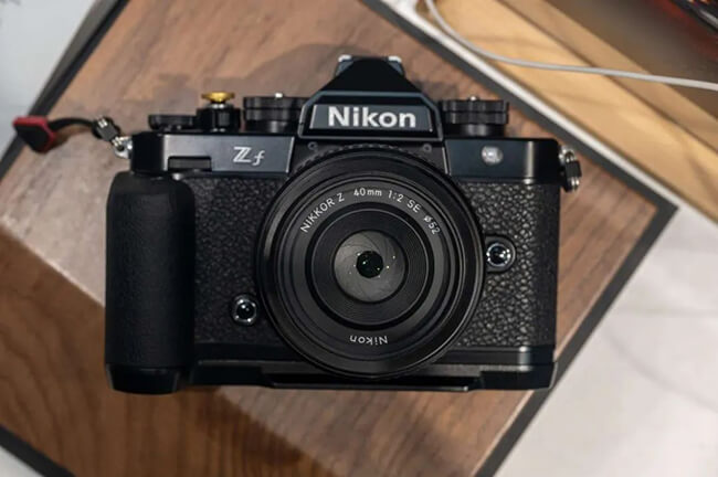Nikon Zf retro camera