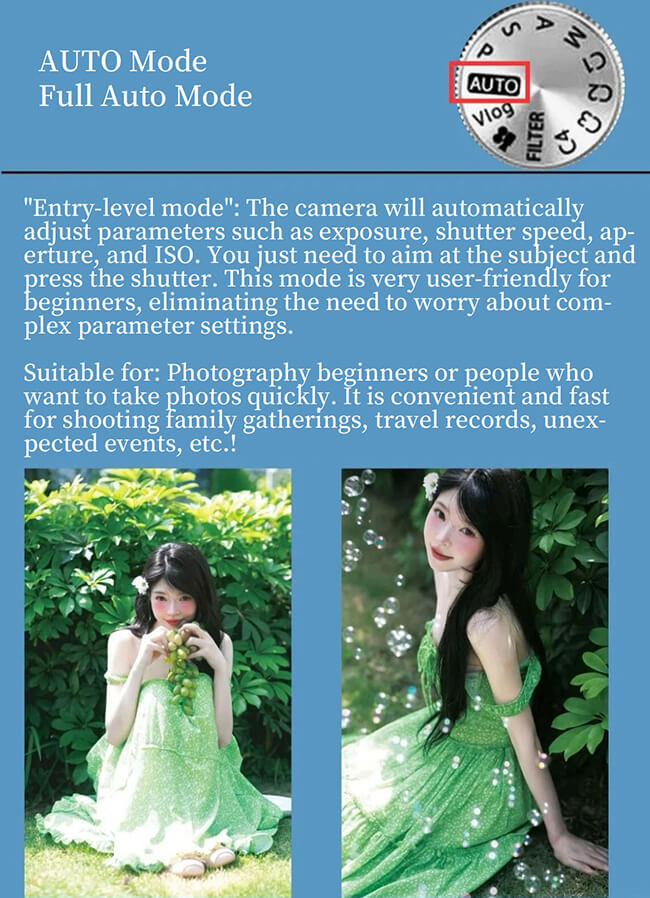 The modes of Fujifilm cameras