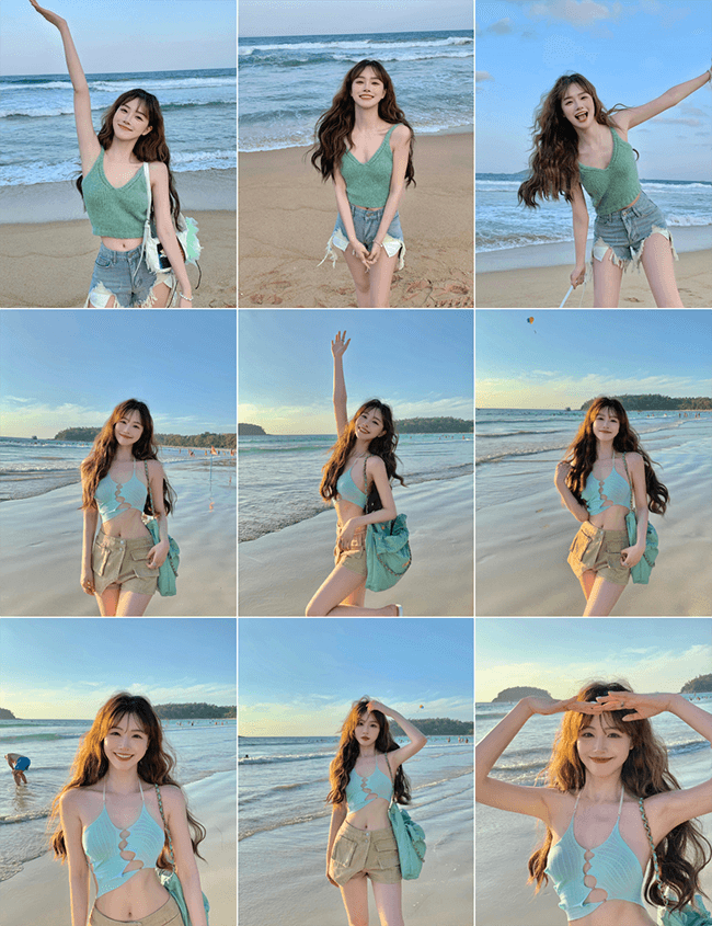 Photos Taken by the Seaside