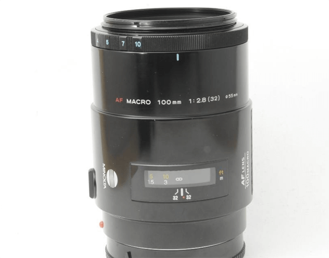 Minolta 100mm f2.8 macro